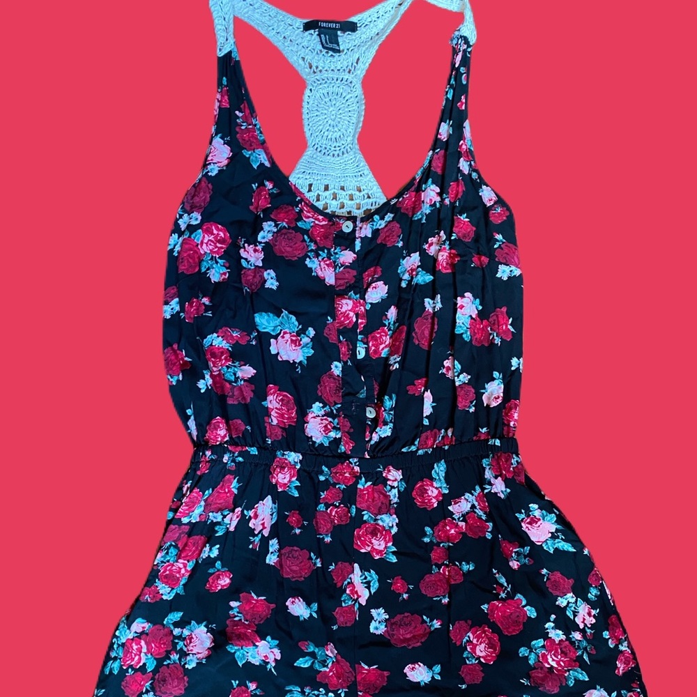 Floral romper